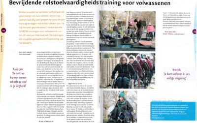 Bevrijdende rolstoelvaardigheidstraining voor volwassenen