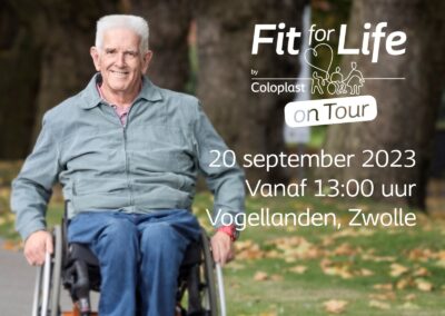 20 en 27 september Fit for life tour Zwolle en Den Haag